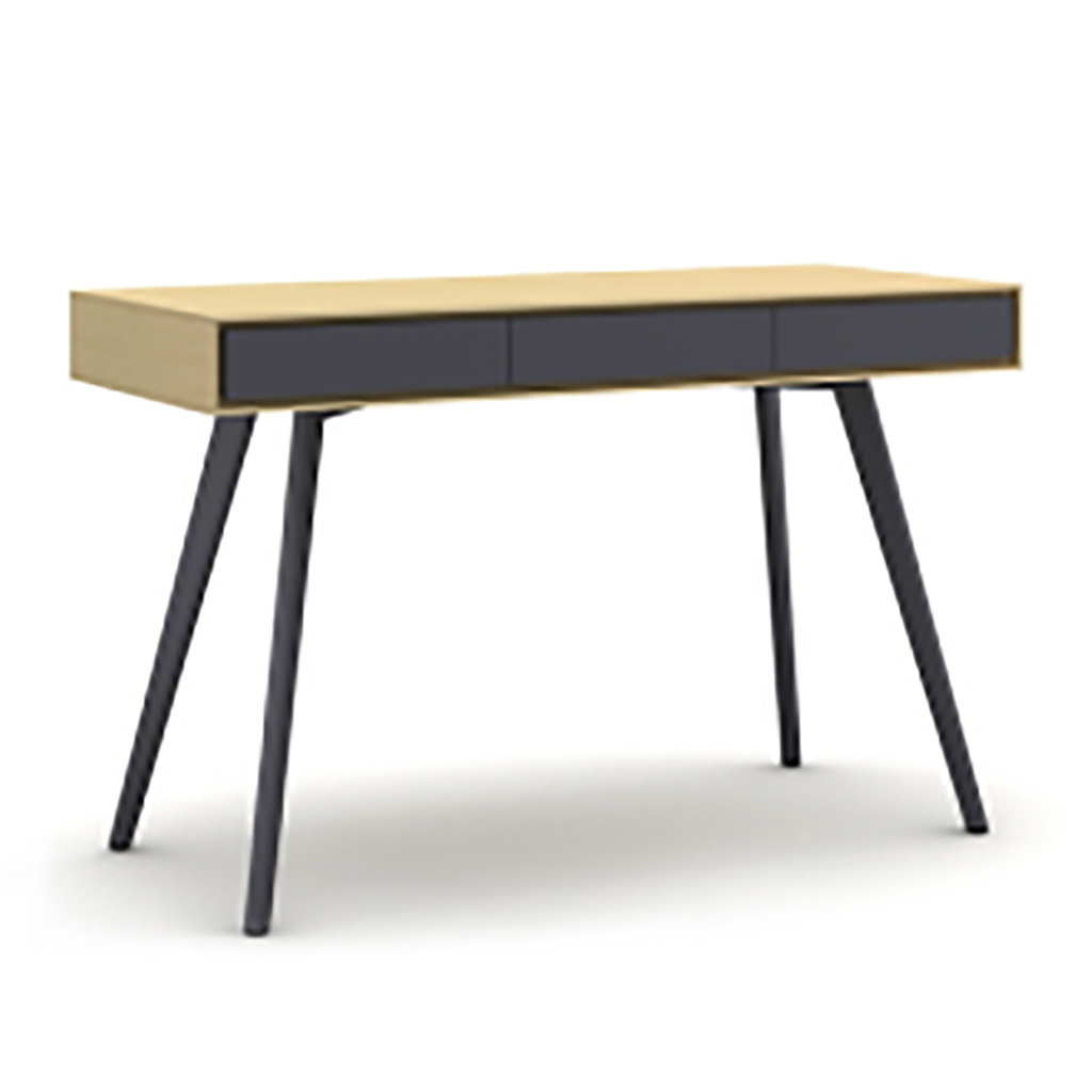 SMALL DESK WALNUT BLACK